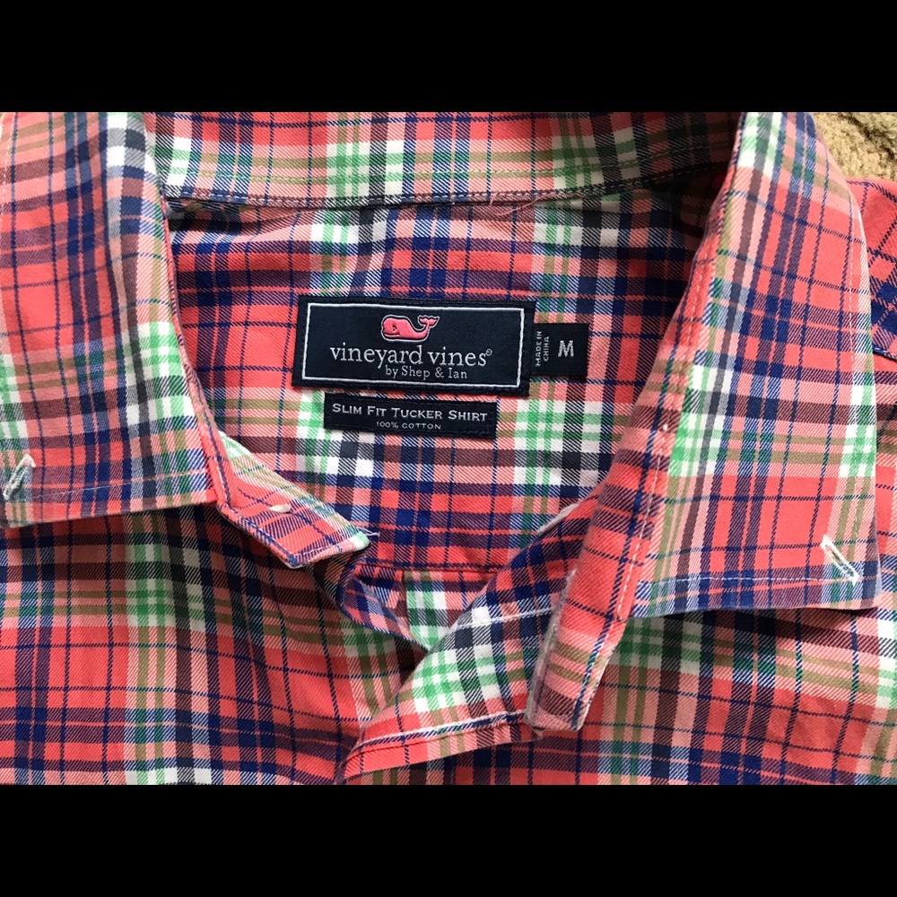 Vineyard Vines Men’s Slim Tucker Button Down MED